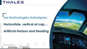 Technologies avioniques 1 : Horizontale, verticale et cap