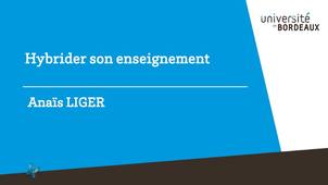 Hybrider son enseignement