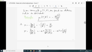 Thermo L2 Chimie - Cours7 - Video17