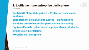 L'officine de pharmacie - définition et propriété .mp4