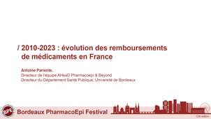 2010-2023 : évolution des remboursements de médicaments en France