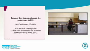 « Acteurs en chair et en os, rôles dramatiques et personnages de BD »