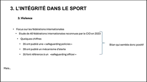 La réforme de la gouvernance du sport - Carole Gomez - DU Droit du sport