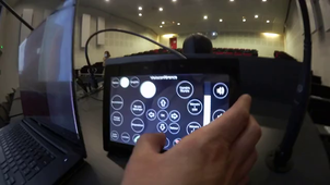 Utilisation de zoom dans l'amphi du LaBRI