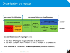 Présentation générale du master mathématiques appliquées et statistique - François Clautiaux