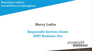 Les métiers en émergence