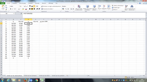 3.2.3 La table de mortalité - Construire la table de mortalité d'une génération - Illustration sous excel pour une génération fermée