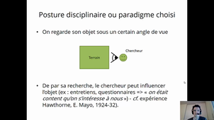 TER - Chercheur et terrain (posture)