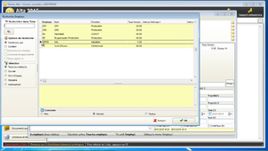 données du personnel