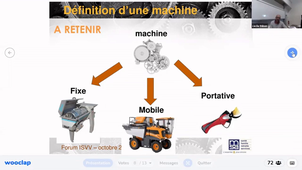Atelier prévention risque MACHINES - forum 2021