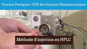 UE SAN TP / Méthode d'injection en HPLC