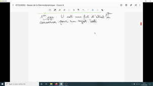Thermo L2 Chimie - Cours4 - Video1