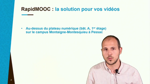 Présentation RapidMooc Pessac