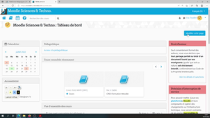 Personnaliser le tableau de bord dans Moodle - Tutothèque étudiants