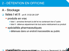 Médicaments contenant des substances vénéneuses : cadre juridique. C. Dumartin