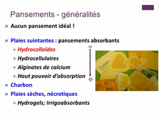 Escarres de la PA Traitement