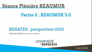 RENATER: perspectives 2023