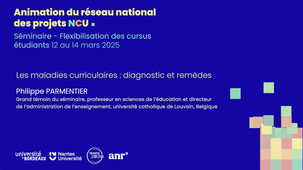 Les maladies curriculaires : diagnostic et remèdes par Philippe Parmentier