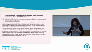 BD et enseignement : comment former les enseignant.es et pour quels enjeux