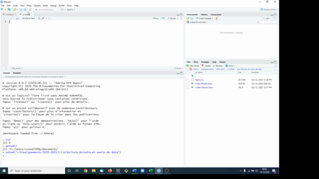 MediaPOD - Intro À R Et Rstudio - 1