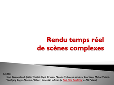 SIA : Scènes complexes (partie 3)