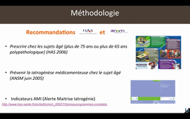 L'optimisation thérapeutique